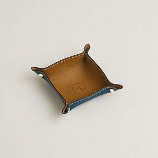 Mises et Relances Desk mini change tray - Brown | Hermès UK